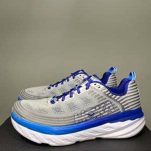 Lot Of 4 Hoka One One Bondi 6 Clifton 6 Men’s Size 13 Running Sneakers READ.